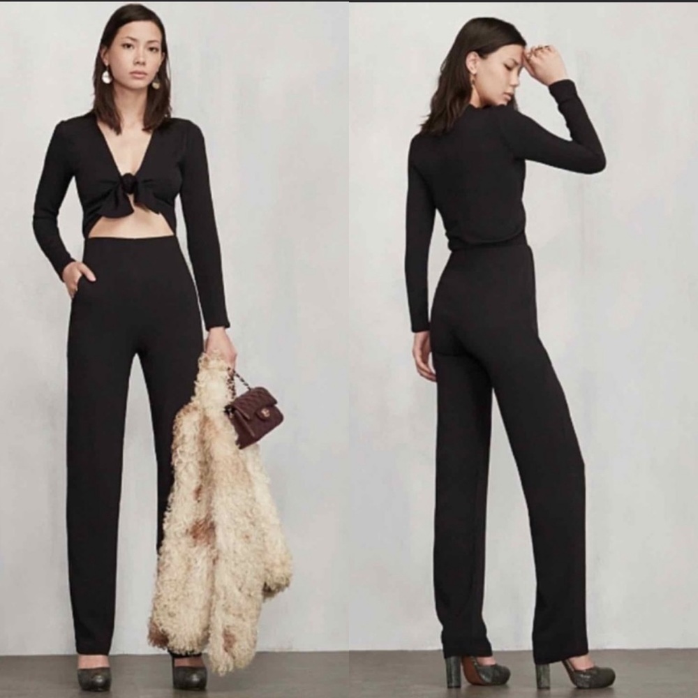 Reformation Ferris‎ Cut-Out Jumpsuit